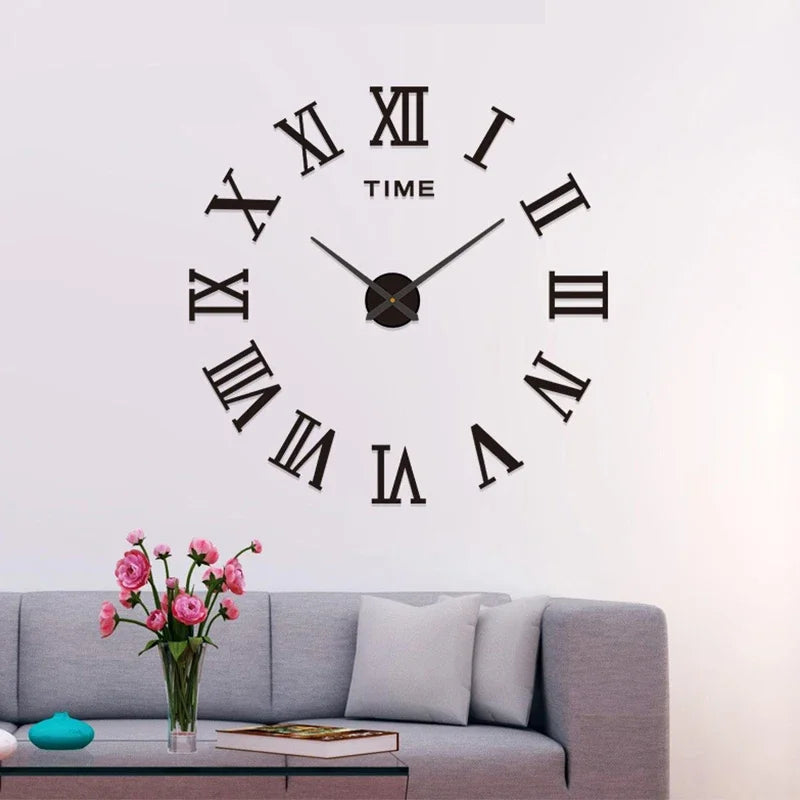 Digital DIY Clock Silent Wall Clock