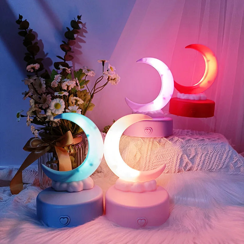 Creative Romantic Moon LED Night Light